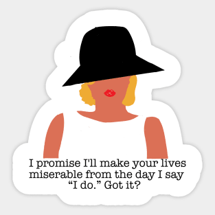 Meredith Blake Sticker